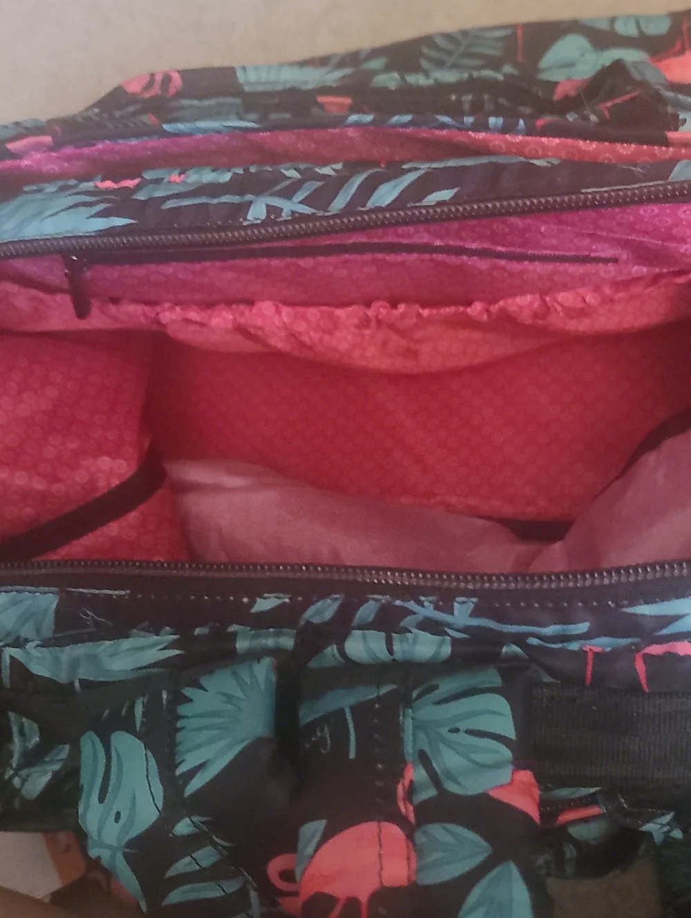 Lug Via 3-in-1 Convertible Bag - Flamingo Print (Unused!)📝